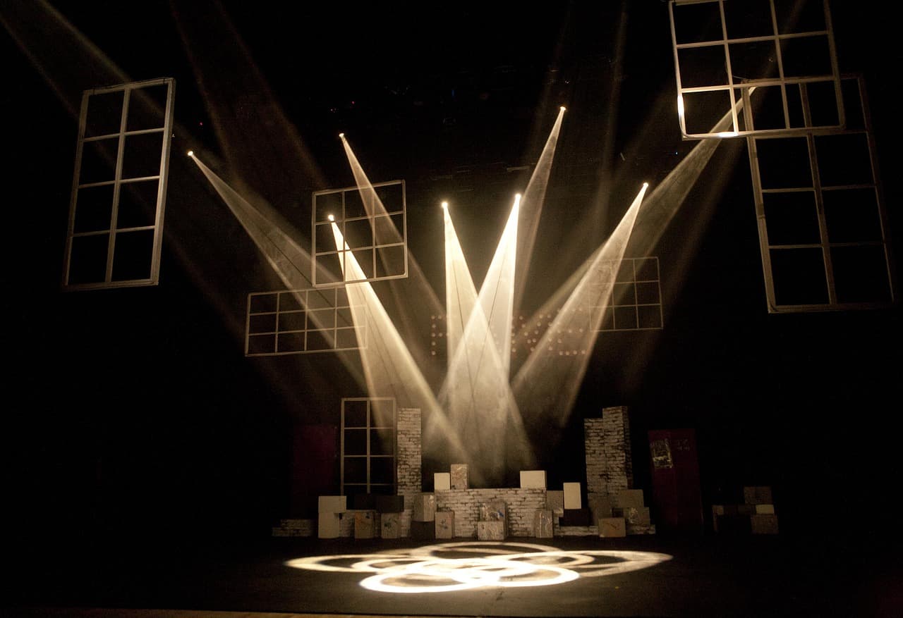 On-camera performance and scene work. cinematic backdrop