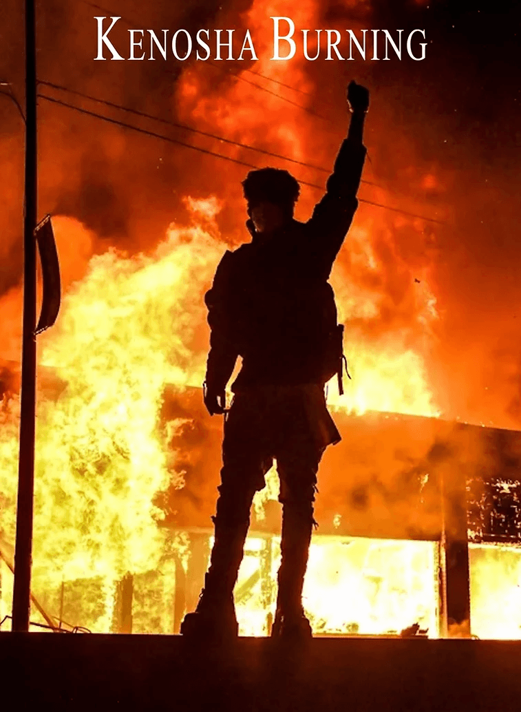 Kenosha Burning production still